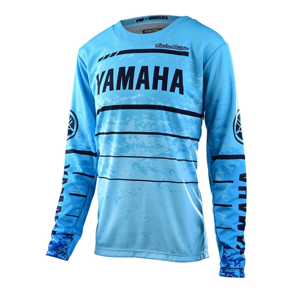Troy Lee Designs Youth GP TLD Yamaha Jersey OW22 Cyan